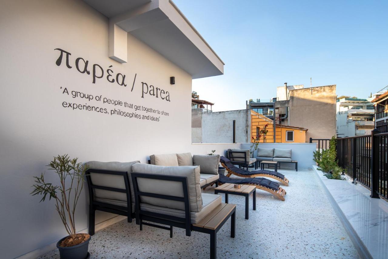 Parea Athens Aparthotel ภายนอก รูปภาพ